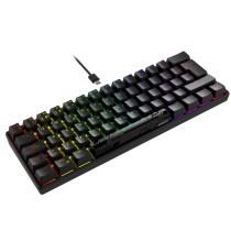 Teclado Gaming Newskill Pyros Speed Pro Qwerty espanhol Preto