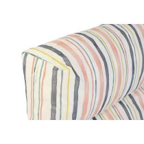 Cuscino DKD Home Decor Da terreno Multicolore Alluminio Righe 120 x 80 x 16 cm