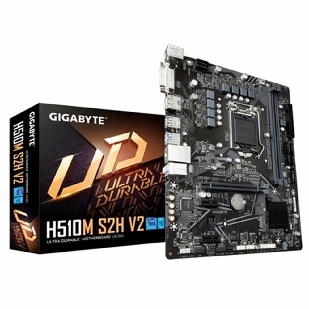 Placa Mãe Gigabyte H510M S2H V2 Intel Intel H510 LGA 1200