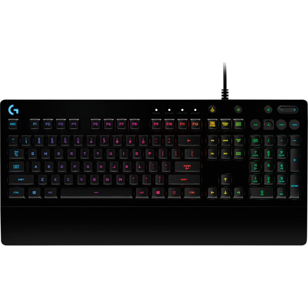 Teclado Gaming Logitech G213 Qwerty português Preto