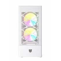 Caixa Semitorre ATX Nfortec Caelum RGB Branco