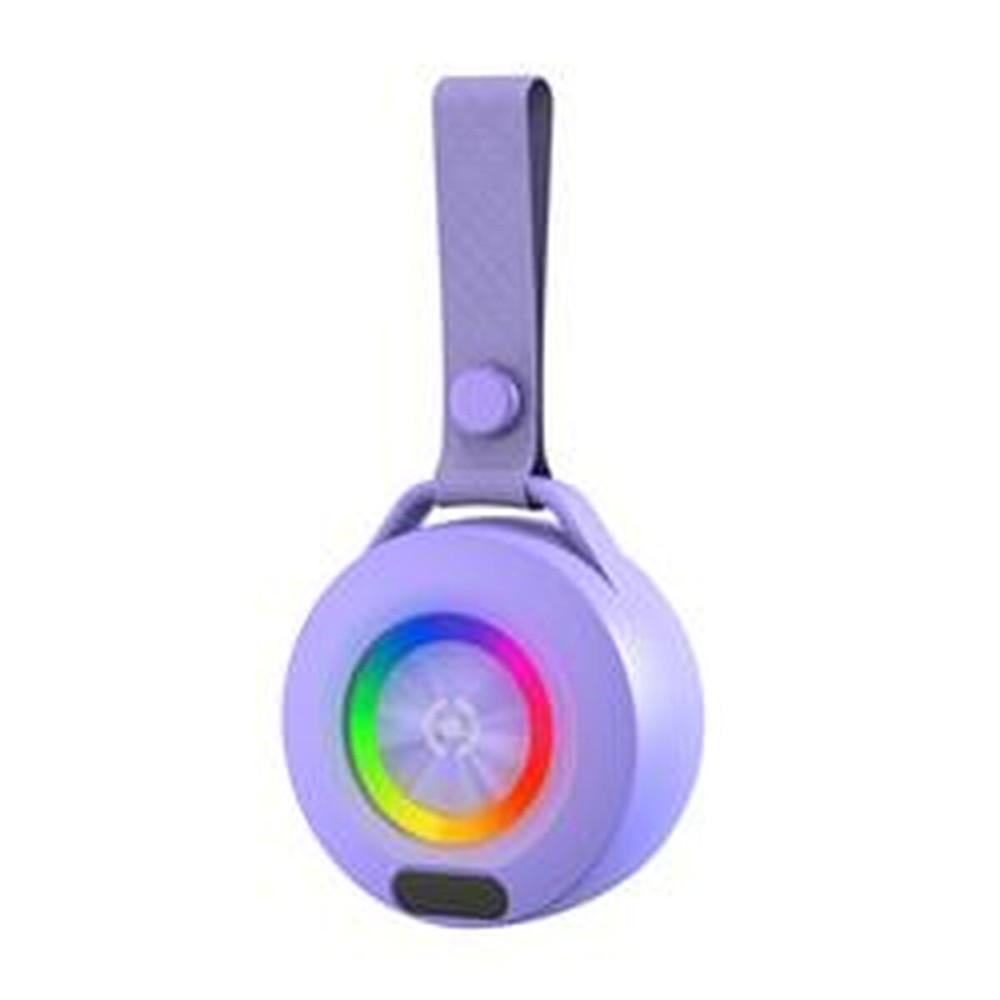 Altifalante Bluetooth Portátil Celly LIGHTBEATVL Roxo