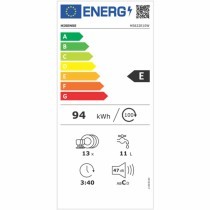 Geschirrspüler Hisense HS622E10W Weiß 60 cm