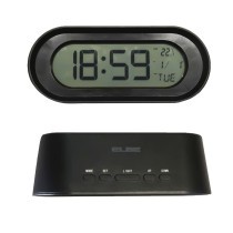 Rádio Despertador ELBE RD700 Preto Termómetro