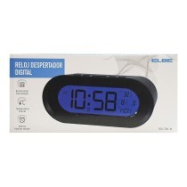 Rádio Despertador ELBE RD700 Preto Termómetro