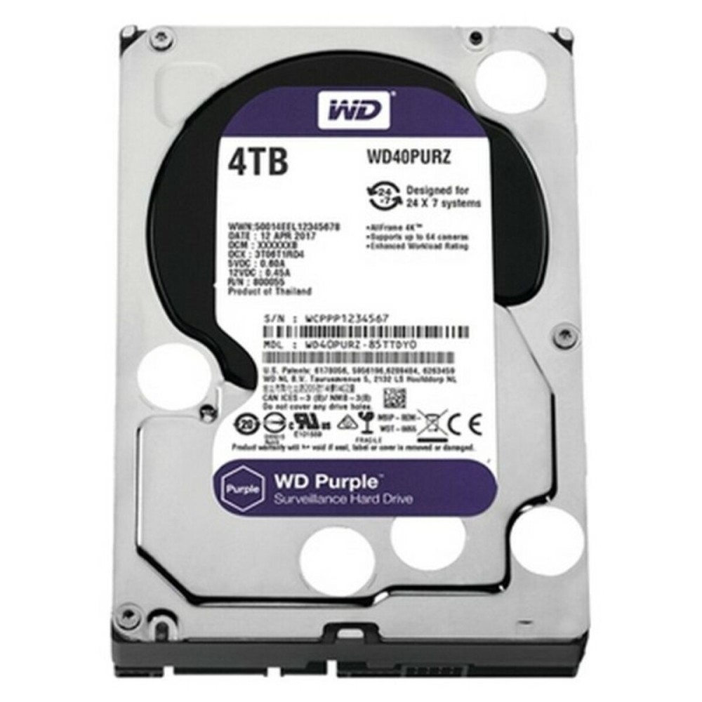 Disque dur Western Digital SATA PURPLE 3,5"