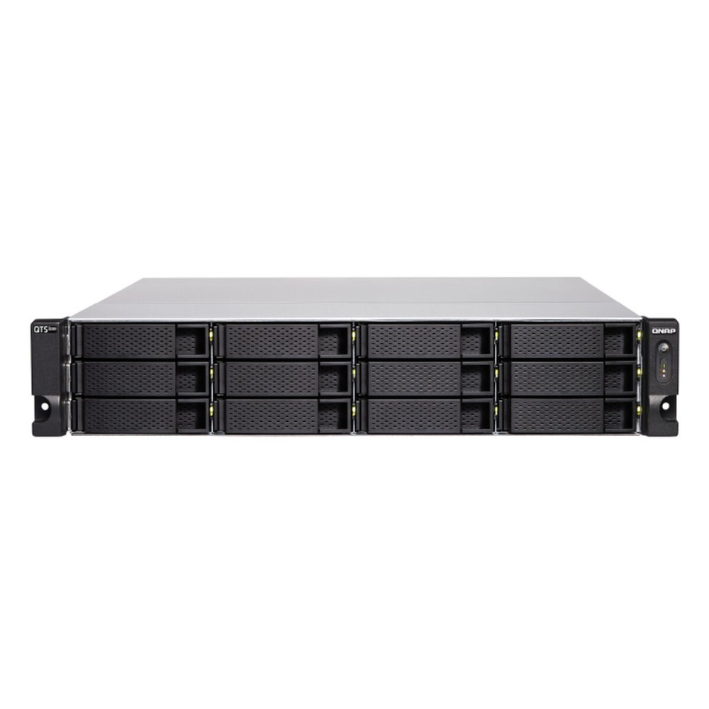NAS-Netzwerk-Speicher Qnap TS-H1277XU-RP-3700X-32G Schwarz/Grau AMD Ryzen 7 3700X