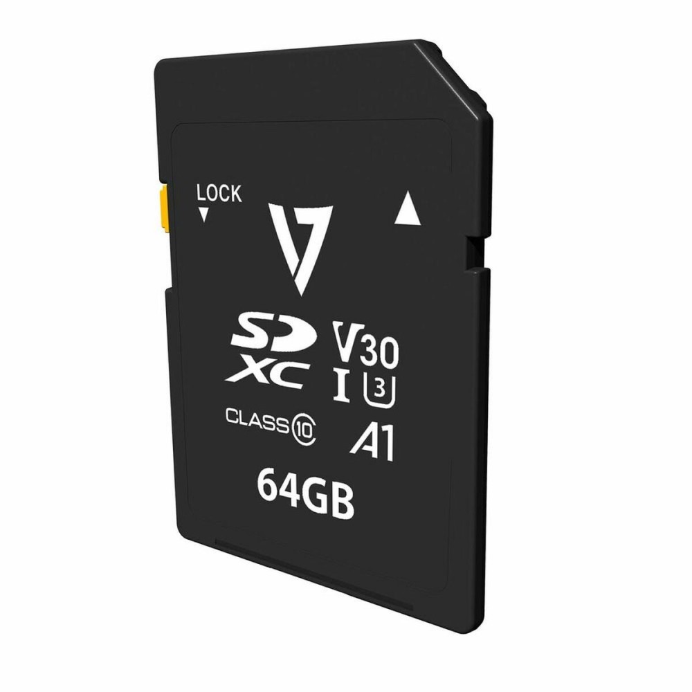 Micro SD Memory Card with Adaptor V7 VPSD64GV30U3         64 GB