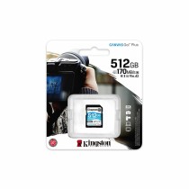 Cartão de Memória Micro SD com Adaptador Kingston SDG3/512GB Classe 10 SDXC UHS-I 512 GB