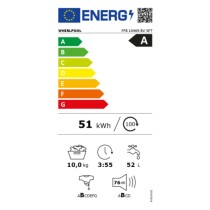 Máquina de lavar Whirlpool Corporation FFB 10469 BV SPT Branco 1400 rpm