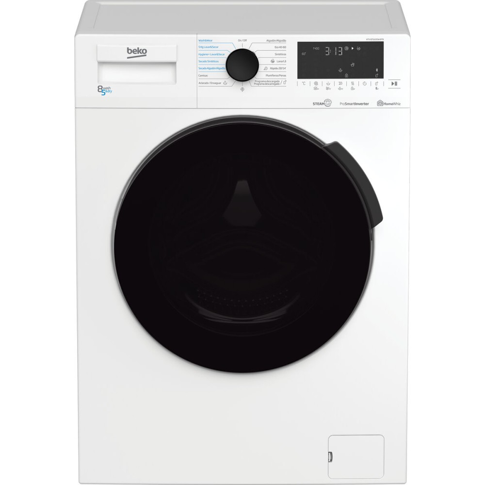 Máquina de lavar e secar BEKO HTV 8716 DSW BTR 1400 rpm 8 kg