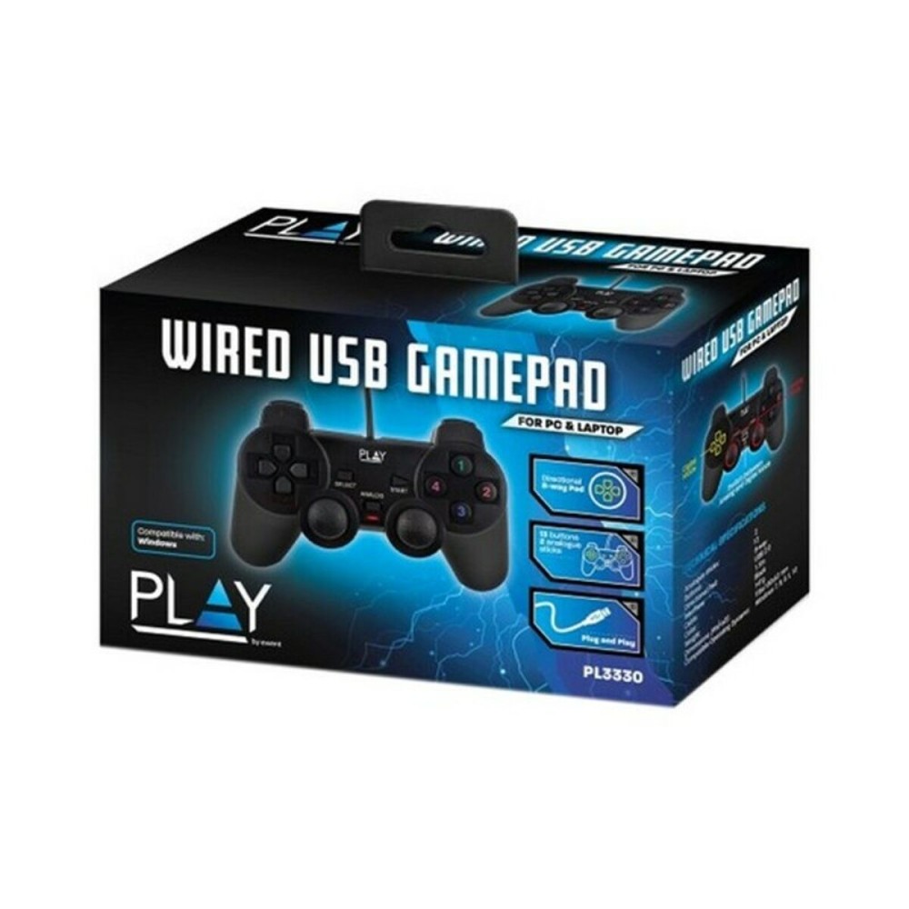 Gaming Control Ewent PL3330 USB 2.0 PC Black