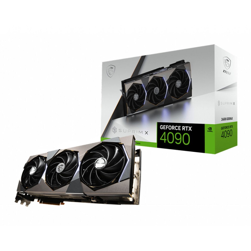 Scheda Grafica MSI GeForce RTX 4090 SUPRIM X 24G 24 GB RAM NVIDIA NVIDIA GeForce RTX 4090