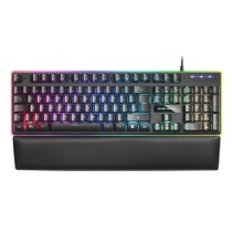 Gaming Tastatur Mars Gaming MK320ES RGB USB Schwarz