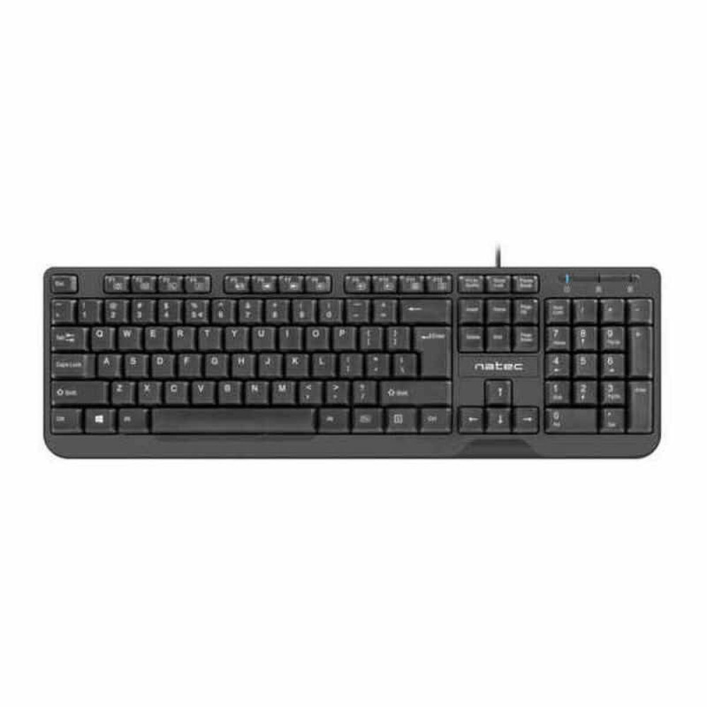 Teclado Natec Trout Negro Qwerty Español