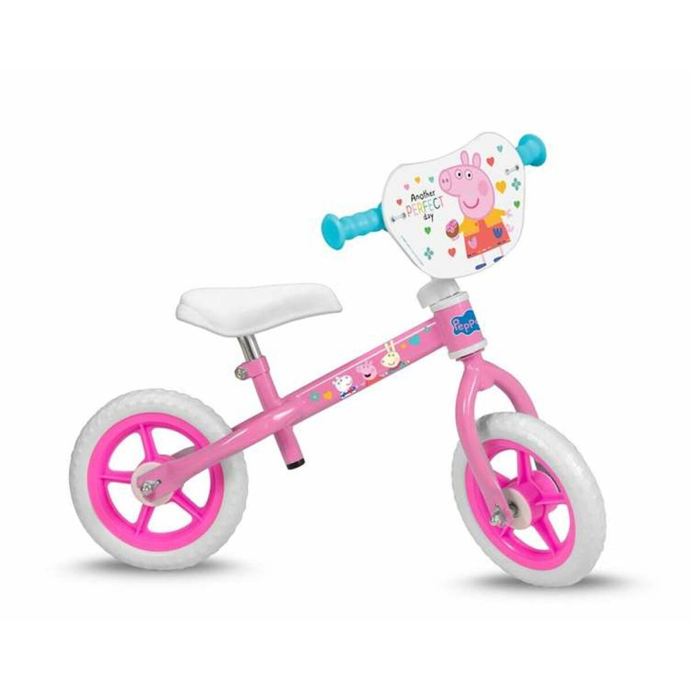 Bicicletta per Bambini Peppa Pig   10" Rosa + 2 Anni