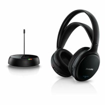 Auriculares de Diadema Philips SHC5200/10 Sem Fios Preto (Recondicionado B)