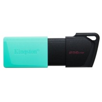 Pendrive Kingston DTXM/256GB Keychain Black Turquoise 256 GB