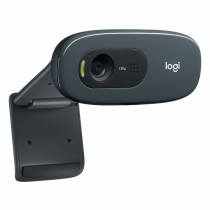 Webcam Logitech 960-001381 720p Negro