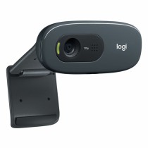 Webcam Logitech 960-001381 720p Preto