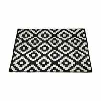 Carpet White Black 179 x 120 x 0,5 cm (12 Units)