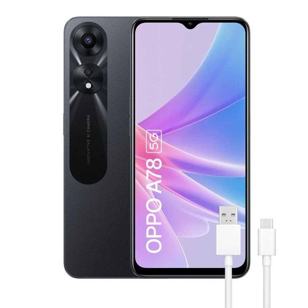 Smartphone Oppo OPPO A78 5G Negro 6,56" 8 GB 1 TB 128 GB Octa Core 8 GB RAM