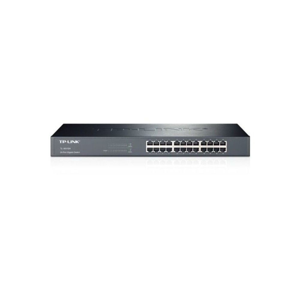 Schalter für das Netz mit Schaltschrank TP-Link TL-SG1024 24P Gigabit 19"