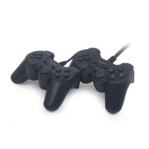 Controller Gaming GEMBIRD Dual Gamepad PC Nero