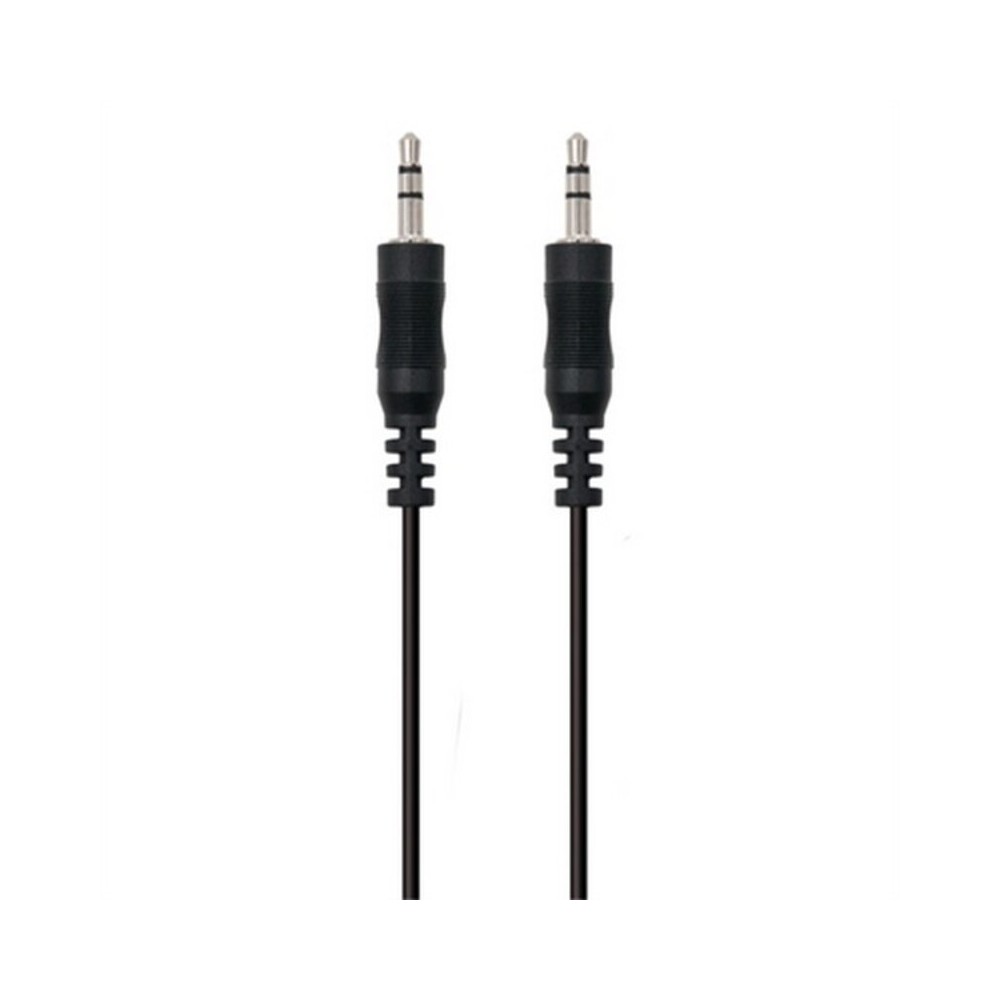 Audiokabel (3,5 mm) Ewent Schwarz