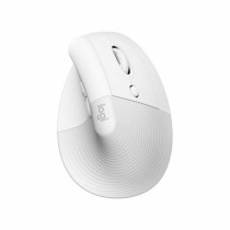 Ratón Logitech Blanco Bluetooth Ergonómico (Reacondicionado A)