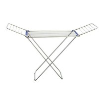 Folding clothes line Silver Aluminium Blue 175 x 55 x 110 cm