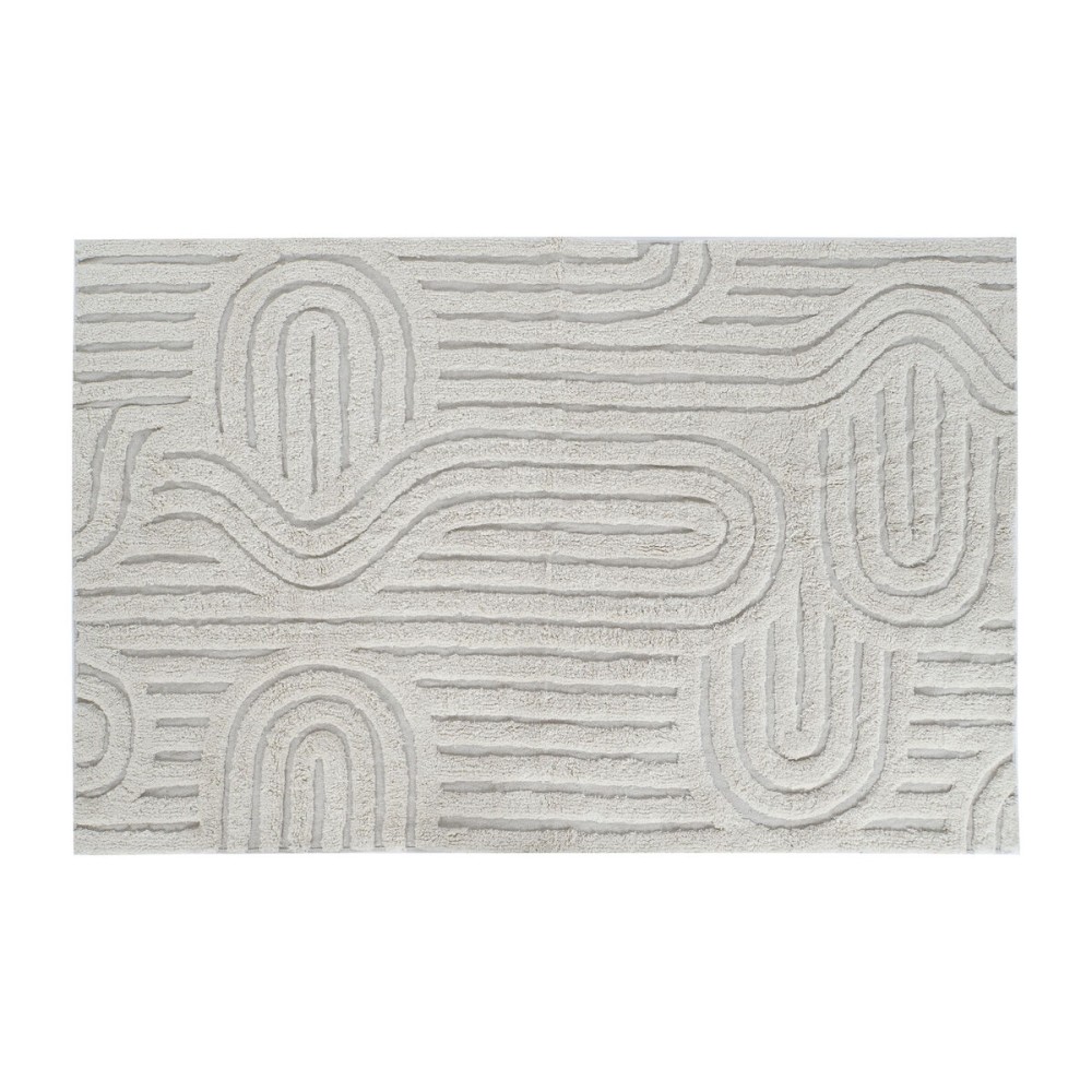 Teppich DKD Home Decor Creme 120 x 180 x 1,5 cm