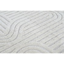 Alfombra DKD Home Decor Crema 120 x 180 x 1,5 cm