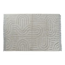 Tappeto DKD Home Decor Crema 160 x 230 x 1,5 cm