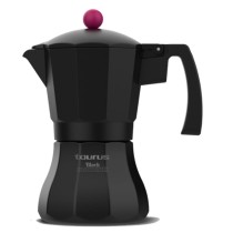 Cafettiera Italiana Taurus KCP9009I 9T Nero Alluminio (9 Tazze)