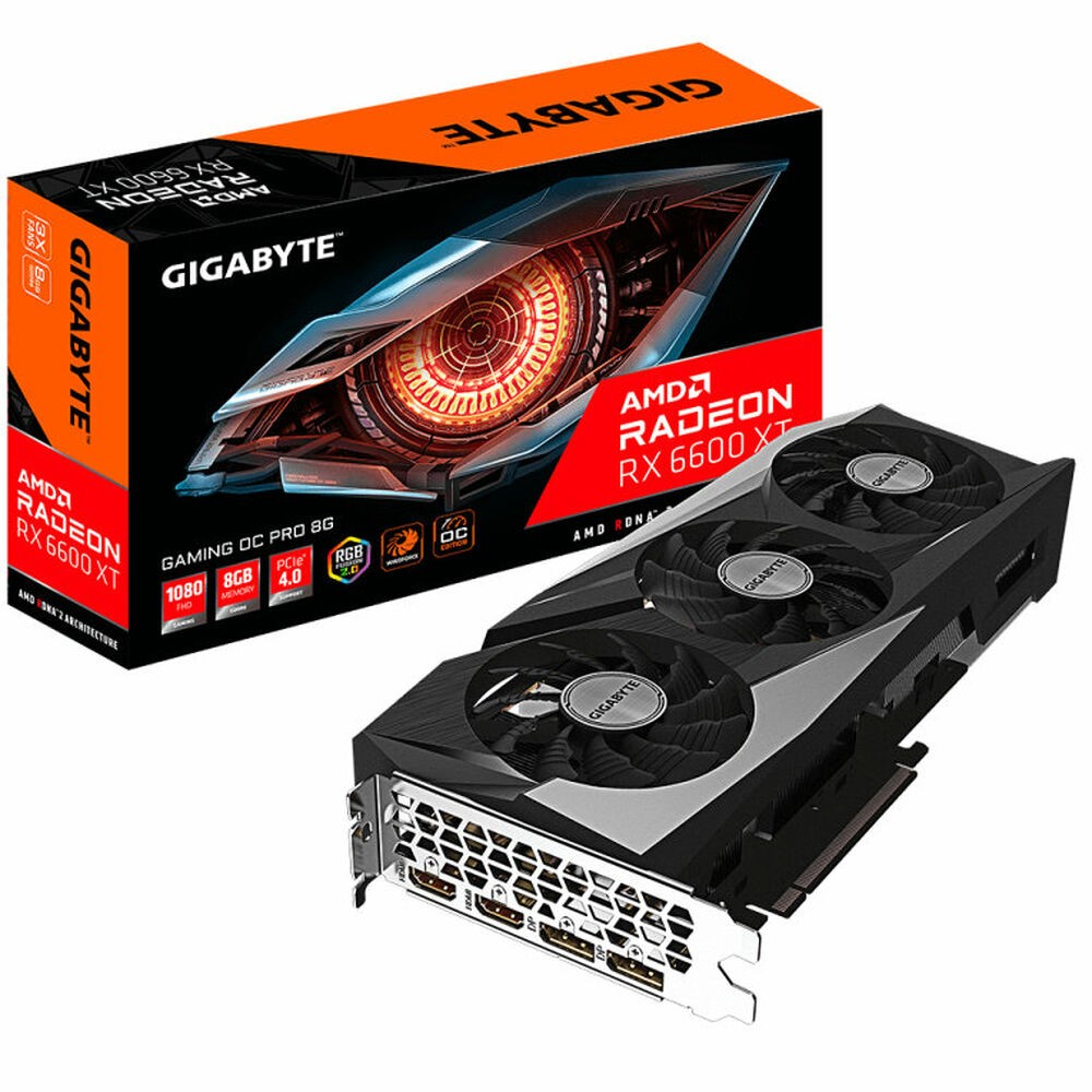 Grafikkarte Gigabyte RX 6600 XT GAMING OC PRO 8 GB