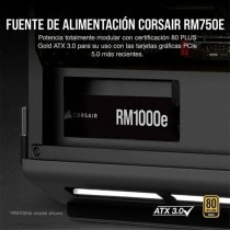 Fonte di Alimentazione Corsair RM750e Componibile 750 W 110 W 80 Plus Gold