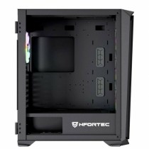 ATX Semi-Tower Gehäuse Nfortec Krater X Schwarz