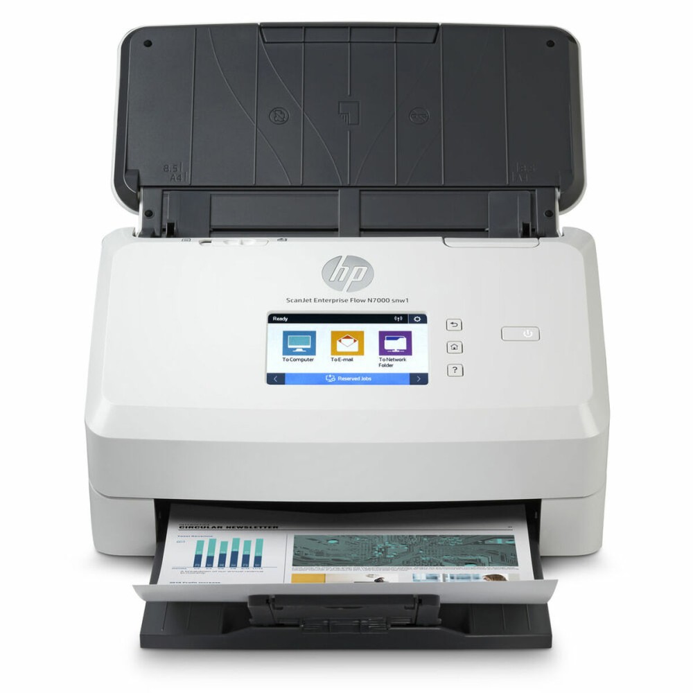 Escáner HP 6FW10AB19 Blanco 75 ppm