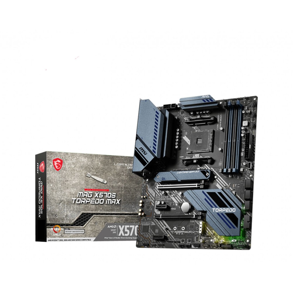 Placa Mãe MSI MAG X570S TORPEDO MAX