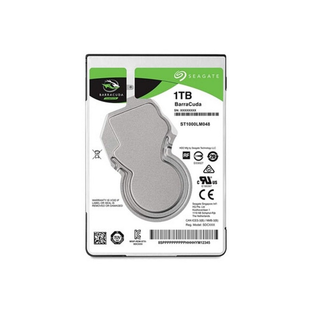 Festplatte Seagate ST1000LM048 1 TB HDD 3,5" 2,5" 1 TB 1 TB HDD 1 TB SSD