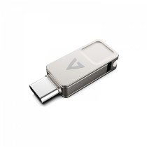 USB Pendrive V7 VF3128GTC Silberfarben 128 GB