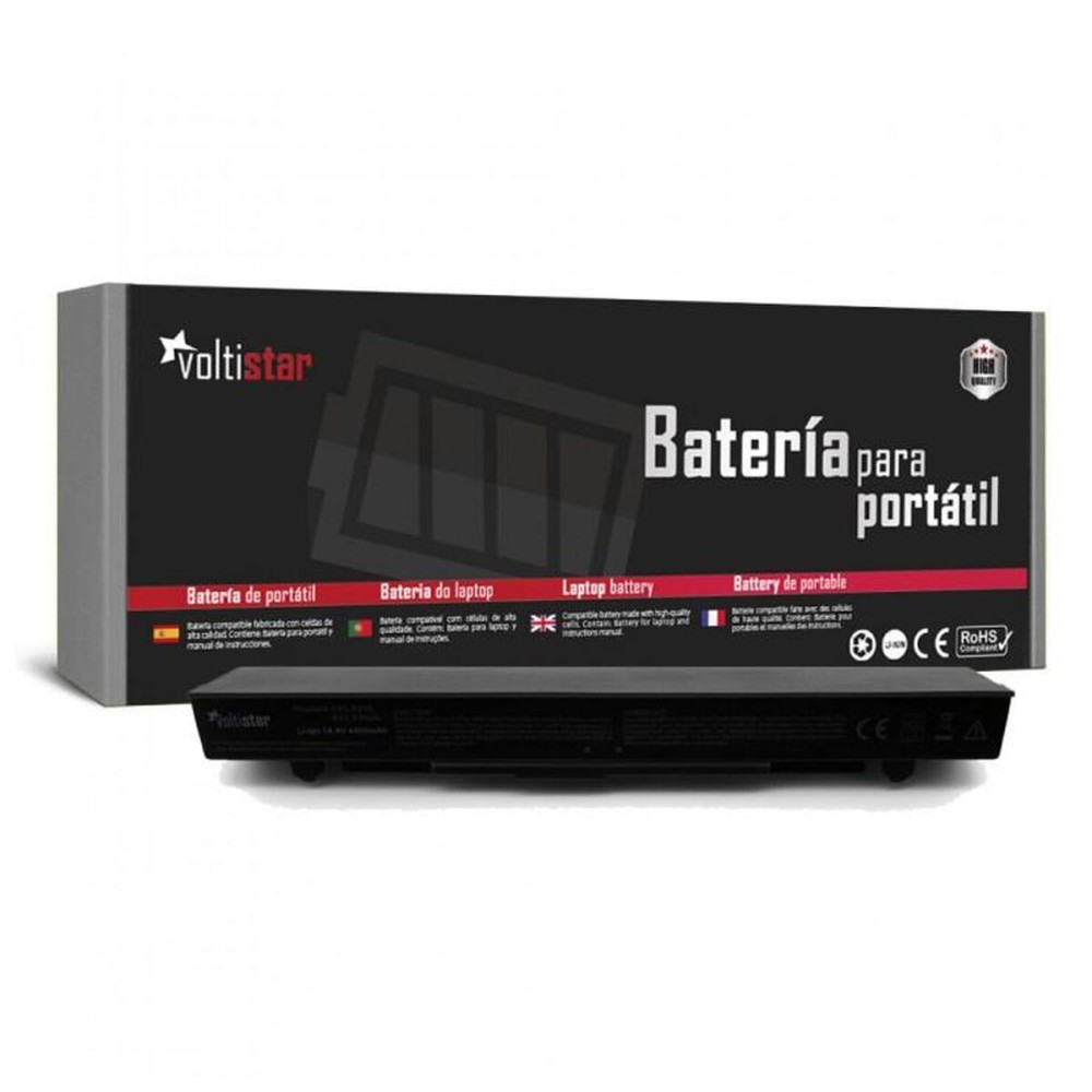 Notebookbatterie Voltistar BAT2056 Schwarz 4400 mAh 14,4 V