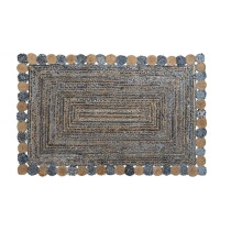 Tapete DKD Home Decor 2100 gsm Algodão Jute (120 x 180 x 1 cm)