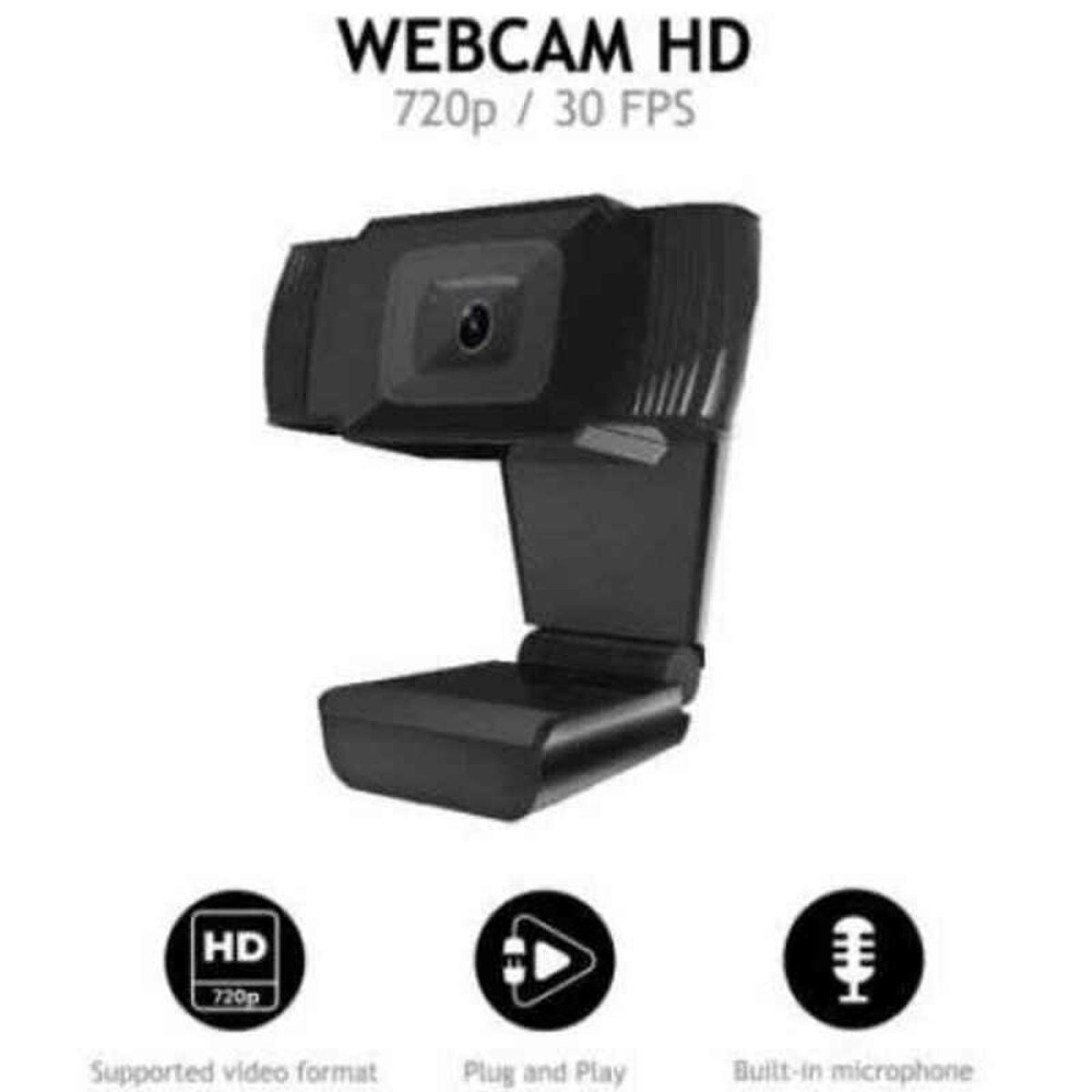 Webcam Nilox 8054320842996 HD 720P Negro