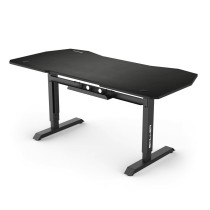 Table Gaming Sharkoon SGD20 Black Steel MDF Wood