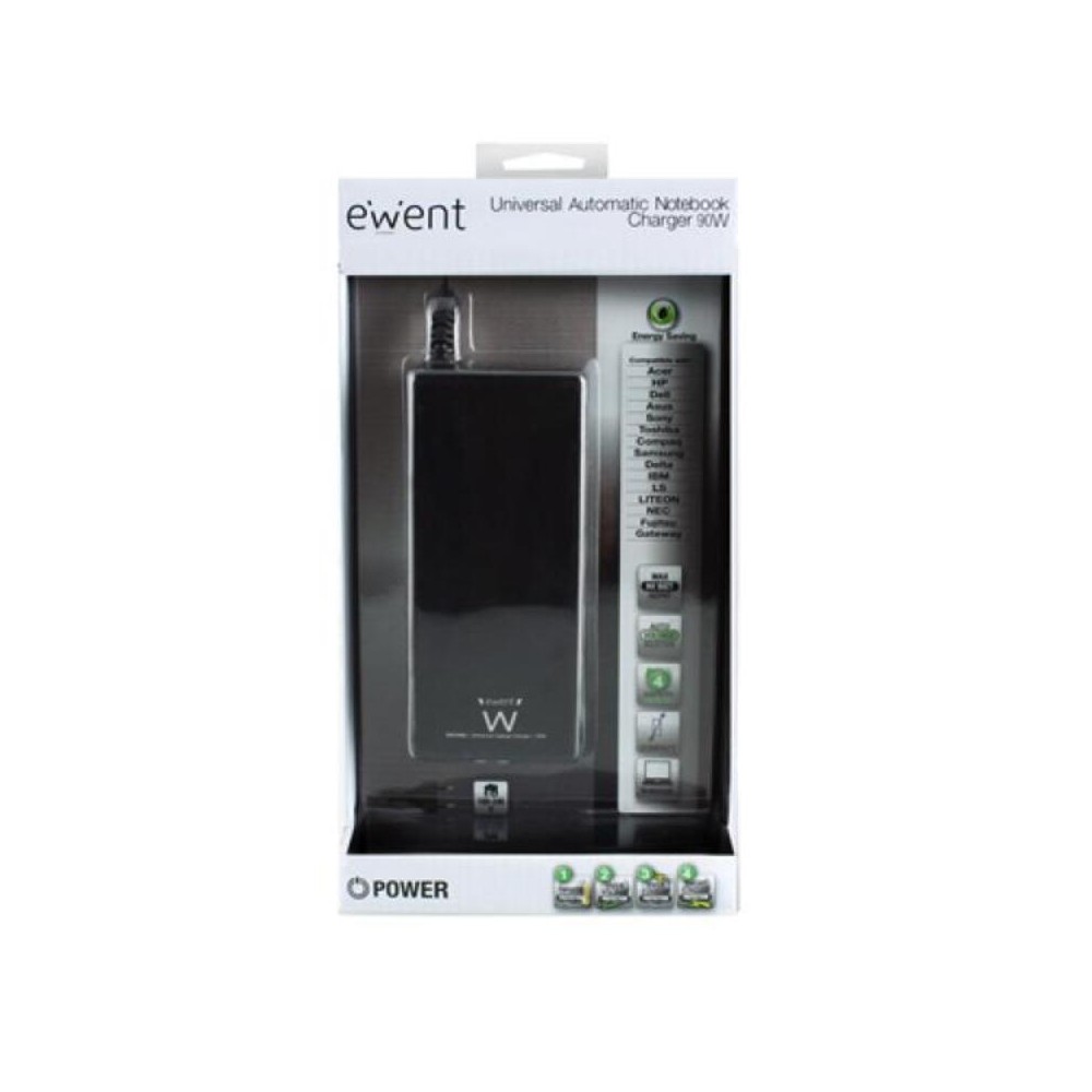 Caricabatterie per Notebooks Ewent EW3966 90W