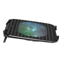 Base di Raffreddamento Gaming per PC Portatile Mars Gaming MNBC0 RGB Nero