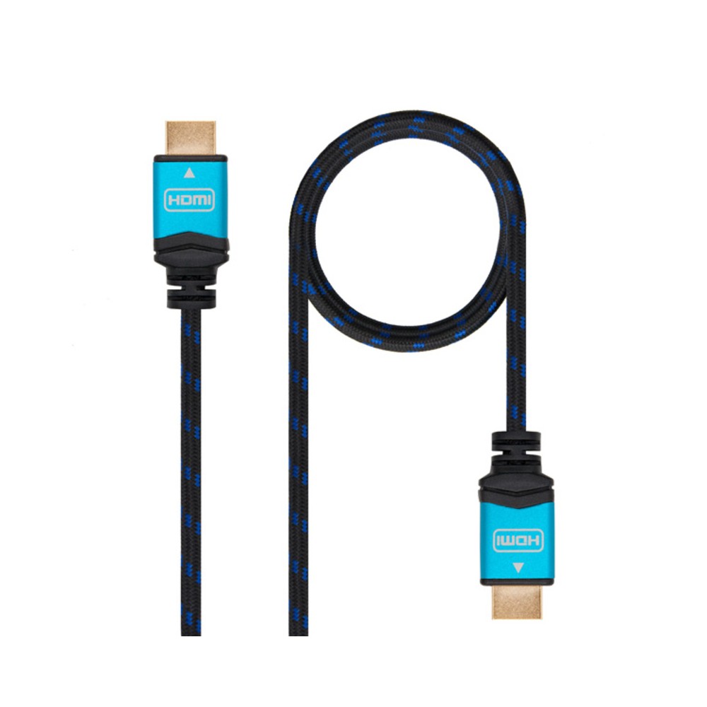 HDMI Cable TooQ 10.15.37 V2.0 Black Blue