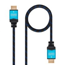 HDMI Kabel TooQ 10.15.37 V2.0 Schwarz Blau